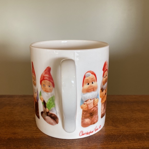 Gnome Mug Fine Bone China 12oz Exc Shape Christopher Vine Design Australia - Picture 5 of 9